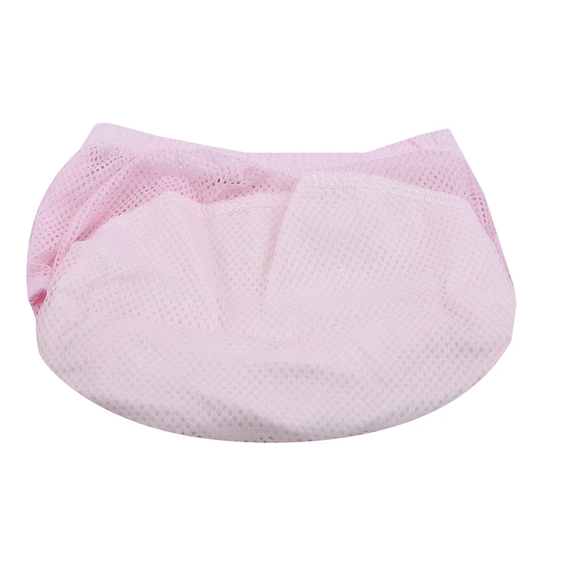 pink Baby skin-friendly Breathable Cloth Diapers Yarn Brala Pants Diaper Mesh Pants Baby Diapering Accessories Kids Caring Supplies - Цвет: pink