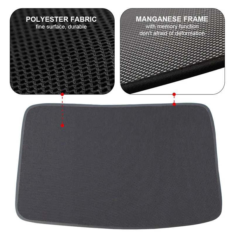 Для Tesla модель 3 2011- Авто Автомобильный солнцезащитный козырек Солнцезащитный козырек лобовое стекло передний задний солнцезащитный козырек Аксессуары стекло занавески на крышу