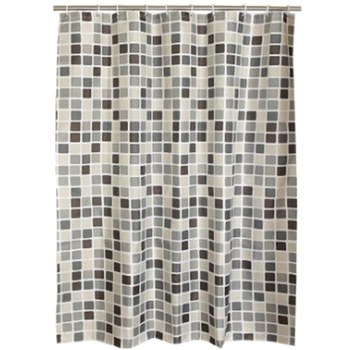 

Plaid Bathroom Curtain Waterproof Shower Curtains for Bathroom Plaid Bathroom Partition Curtain