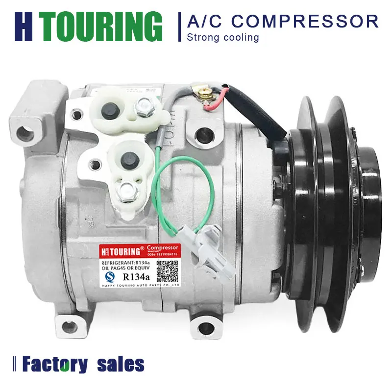 Компрессор переменного тока для автомобиля HINO Dutro Toyota DYNA 4500 4.6L Truck 2002-2006 10S15C 447190-5260