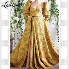 Мусульманские винтажные Вечерние платья на заказ, арабские вечерние платья aibbye с длинными рукавами, Дубай, дизайнерское платье для выпускного вечера в арабском стиле, Robe De Soiree