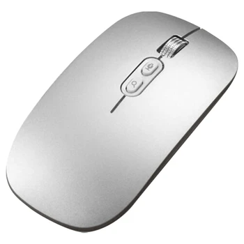 

Wireless Voice Mouse 1600DPI 2.4G Smart AI Voice Translation Rechargeable Ergonomic Computer Mouse for PC Laptop Silver