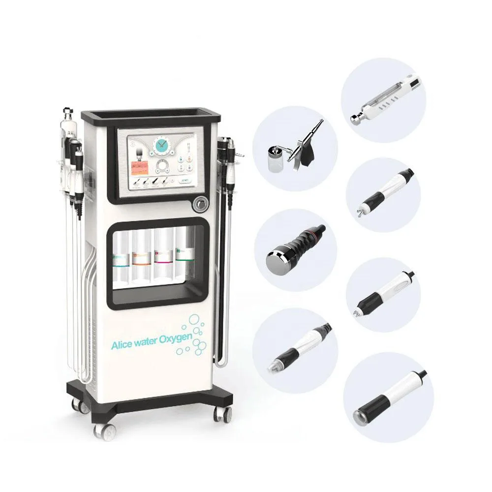 

Multifunction 7 in 1 Hydra Water Oxygen Sprayer Machine Water Dermabrasion Facial Cleaning Skin Rejuvenation Tightening
