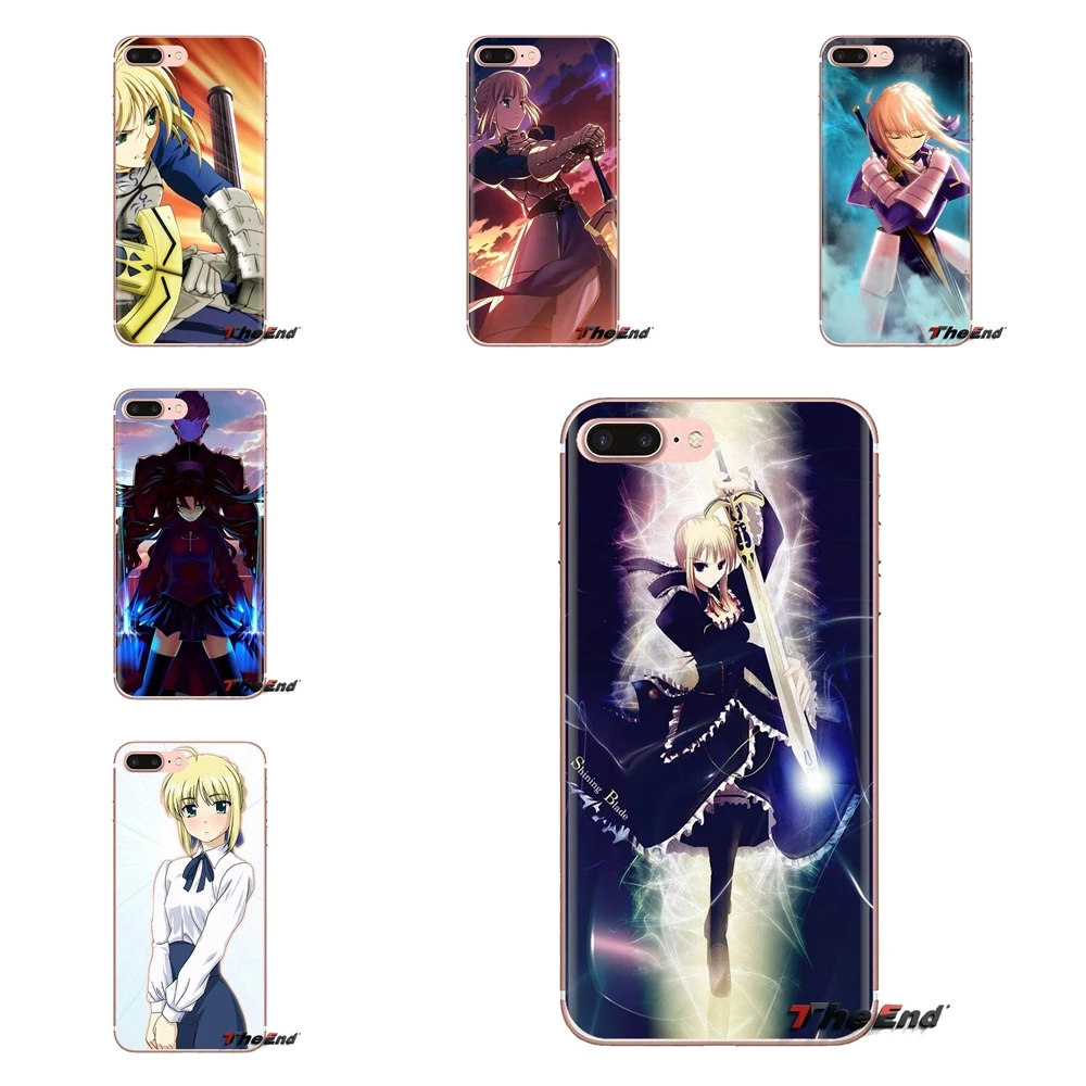 Прозрачные мягкие чехлы для LG Spirit Motorola Moto X4 E4 E5 G5 G5S G6 Z Z2 Z3 G2 G3 C Play Plus Mini anime fate stay night