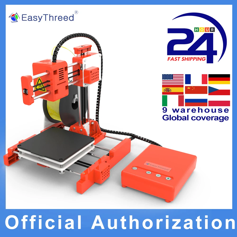 Easythreed x1 mini desktop children 3d printer 100 100 100mm print size