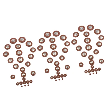 

78pcs Alto Sax Leather Pads Cushion For Saxophone Wind Instrument Accs Parts