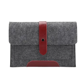 

Felt Laptop Bag For Macbook Air Pro Retina 11 12 13 14 15 15.6 inch Laptop Sleeve Case PC Tablet Cover for Xiaomi Air HP Dell
