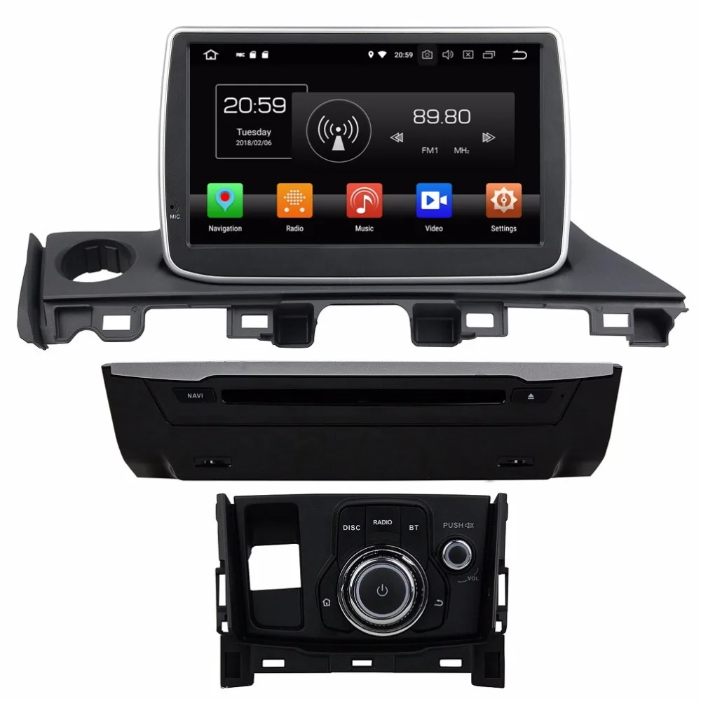 Top 9" Octa Core Android 9.0 Car GPS radio Navigation for Mazda 6 ATENZA Mazda6 2017-2018 4 Top 9" Octa Core Android 9.0 Car GPS radio Navigation for Mazda 6 ATENZA Mazda6 2017-2018 4