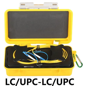 

OTDR Launch Cable LC/UPC-LC/UPC Fiber Box 500m 1KM 2KM OTDR Dead Zone Eliminator Singlemode 9/125um G652D