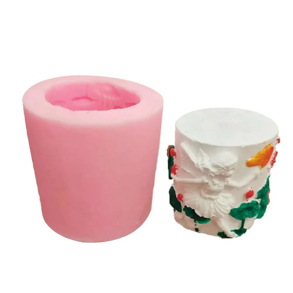 

Diy Crystal Storage Box Epoxy Silicone Mold Beautiful Flower Fairy Handmade For Creative Mould Christmas Decoration