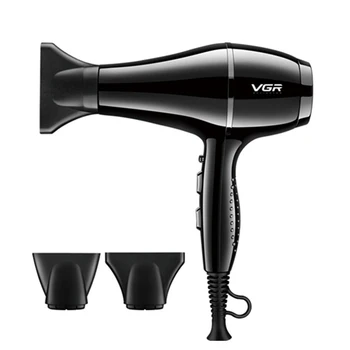 

VGR V-414 Negative Ion Hair Dryer with Diffuser Professional 2200W Ceramic Tourmaline Anti-Frizz Extra-Fast Far Infrared Blow Dr