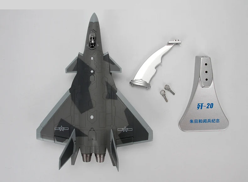 1: 72 J-20 модель Air Show истребитель J20 Скрытая модель самолета военный парадный сплав