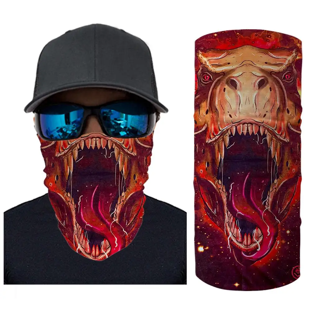

Men Women Cycling Gas Mouth Mask Motorcycle Face Mask Scarf Sun Protection Mask Outdoor Riding Masks Protective Silk Neck Scarf