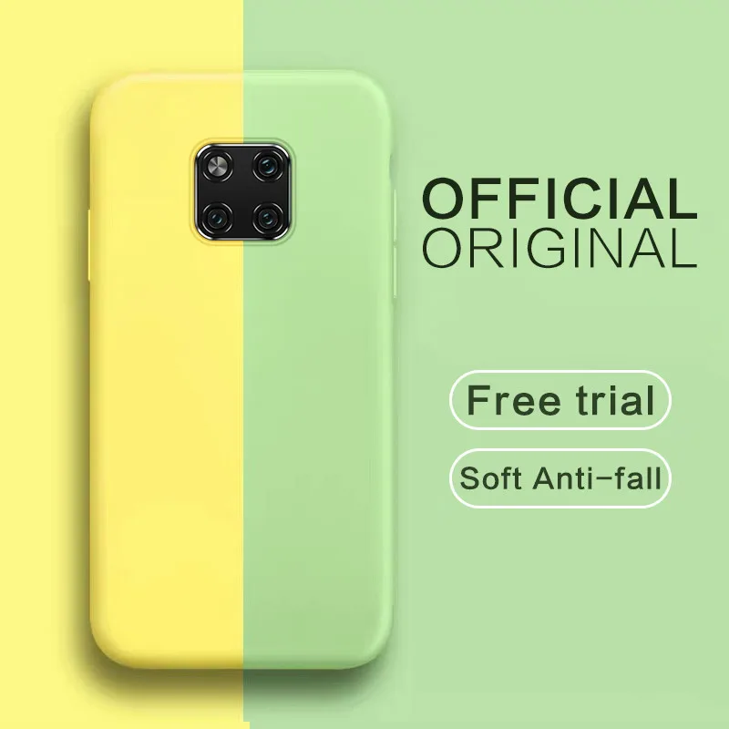 

DATALAND huawei p30 lite case Liquid Silicone Slim Skin Protective cover case for Huawei Mate 20 10 9 P10 P20 P30 Pro Lite