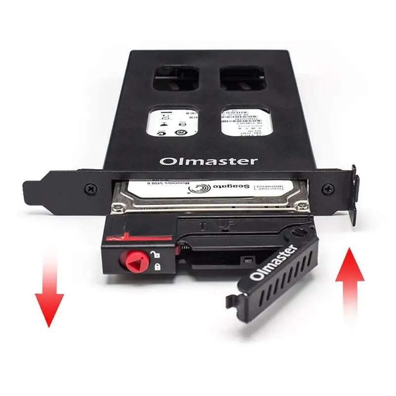 OImaster MR-9100 PCI слот жесткий диск мобильный стеллаж Внутренний 2,5 дюймов SATA HDD SSD корпус для Windows 2000/XP/Vista/7/8/10