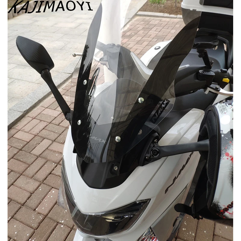 KAJIMAOYI Мотоцикл CNC NMAX кронштейн заднего вида для Yamaha NMAX155 150 15- боковые заднего вида держатель зеркала фиксированный стент держатель