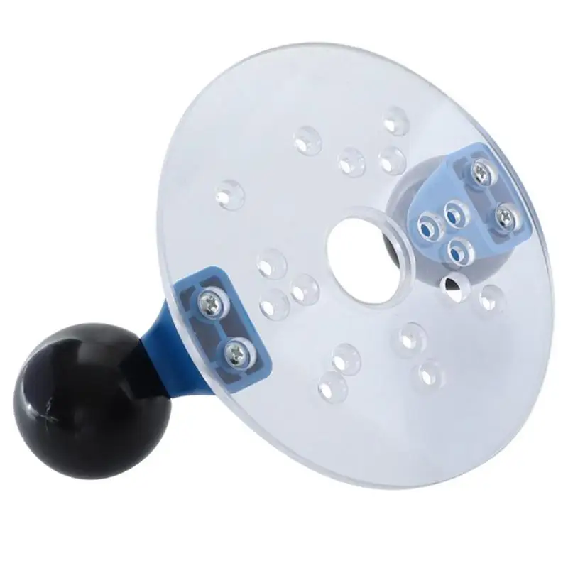 Trimming Engraving Machine Flip Plate Transparent Acrylic Milling Guide Table Woodworking Bench Tool Cutting Aid Accessories