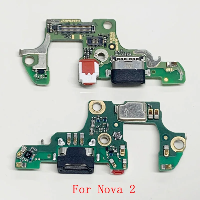 10Pcs Original USB Charging Port Board Connector Flex Cable For Huawei Nova Lite 2 Nova 2S 2P Charging Connector Repair Parts