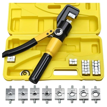 

Heavy Duty 4-70mm 8T Manually Hydraulic Crimper Crimping Tool