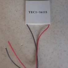 Полупроводниковое охлаждение лист TEC1-16115 45*45 мм большое напряжение 20V 15A разница температур 70 градусов
