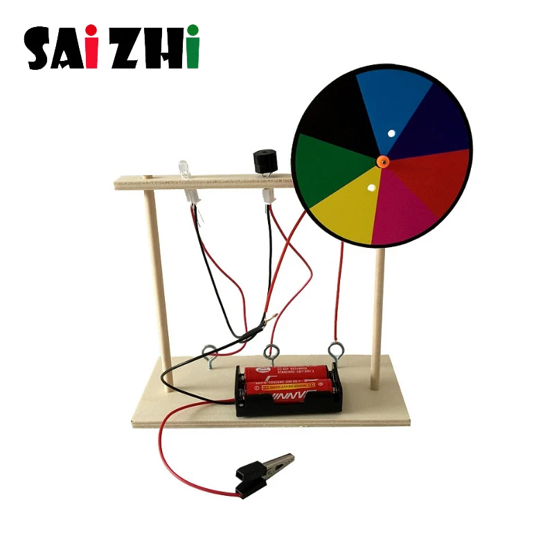 Детские развивающие игрушки Saizhi сделай сам со звуком и светильник научные