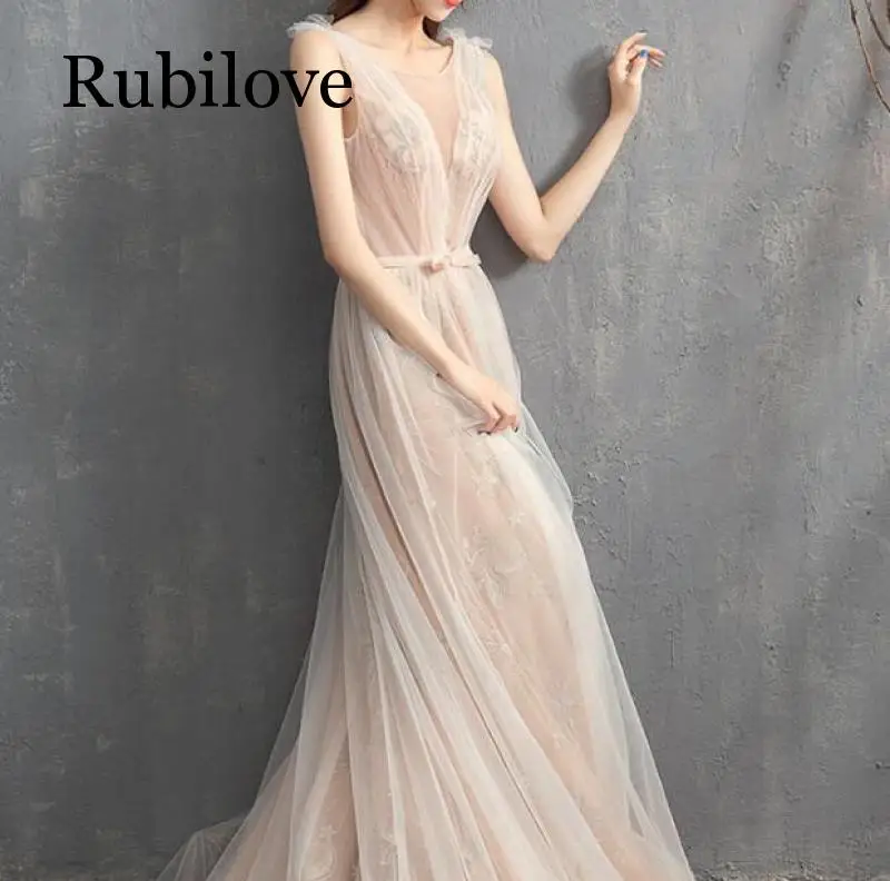 Rubilove Mori light Новое Элегантное платье принцессы с прочным шлейфом, пряжа для путешествий, супер сказочная роскошь