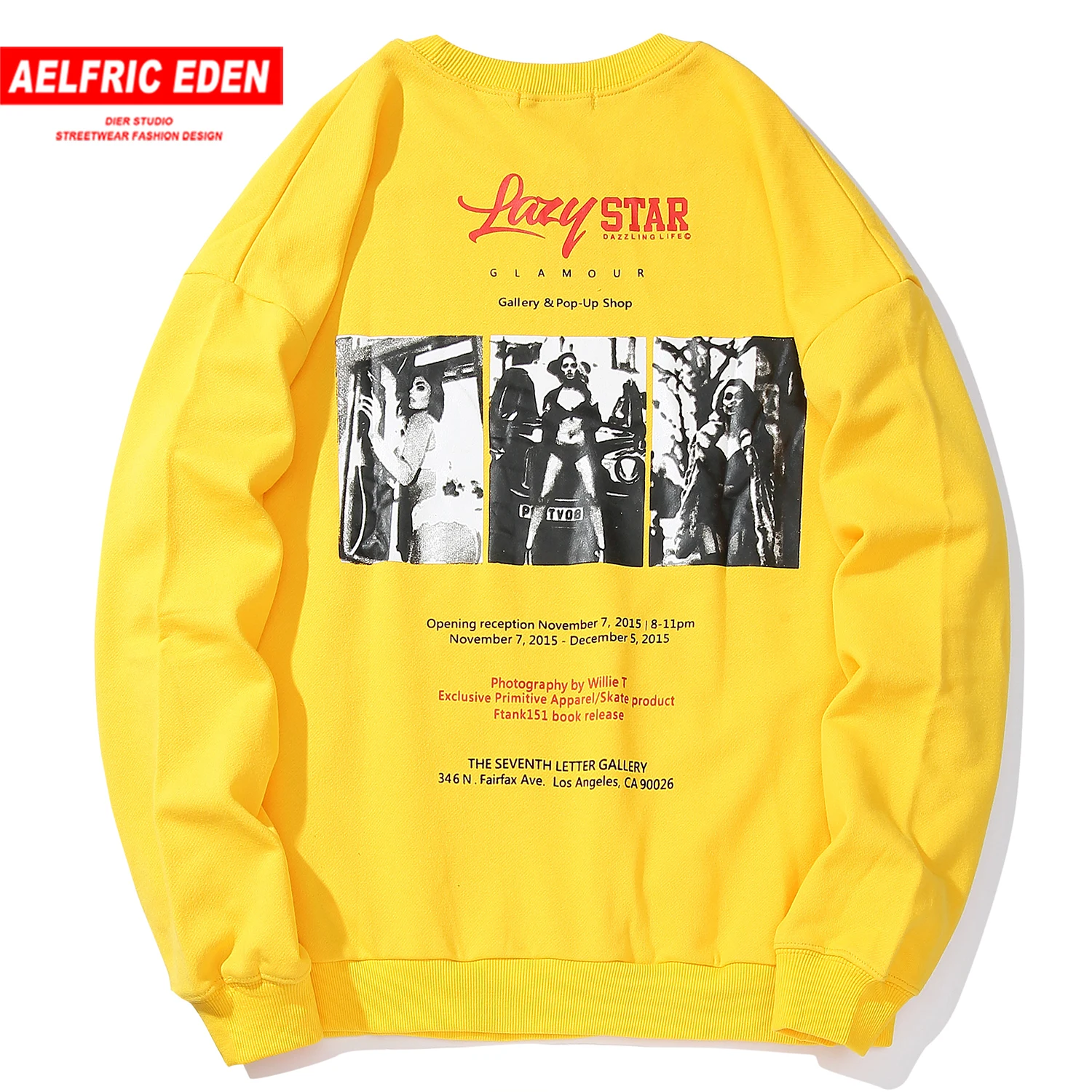 

Aelfric Eden Fashion Printed Men Sweatshirt 2019 Autumn Harajuku Streetwear Long Sleeve Hip Hop Casual Cotton Oversized Pullover