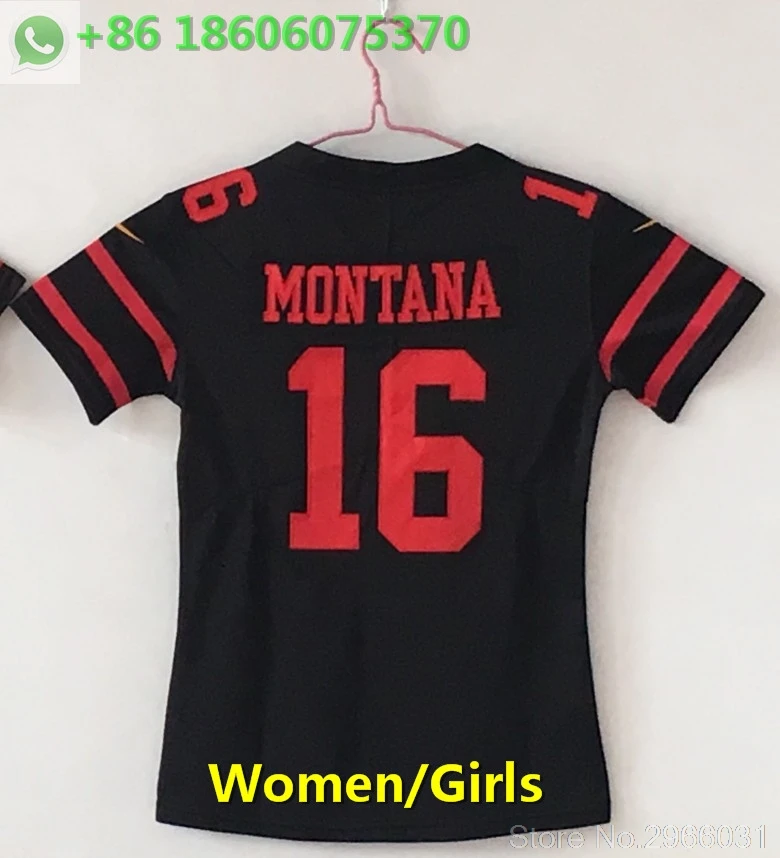 San Francisco A+++ качественные женские 10 Jimmy Garoppolo 16 Joe Монтана Карлос 28 Hyde NaVorro 53 Bowman Jimmy Jersey - Цвет: for women