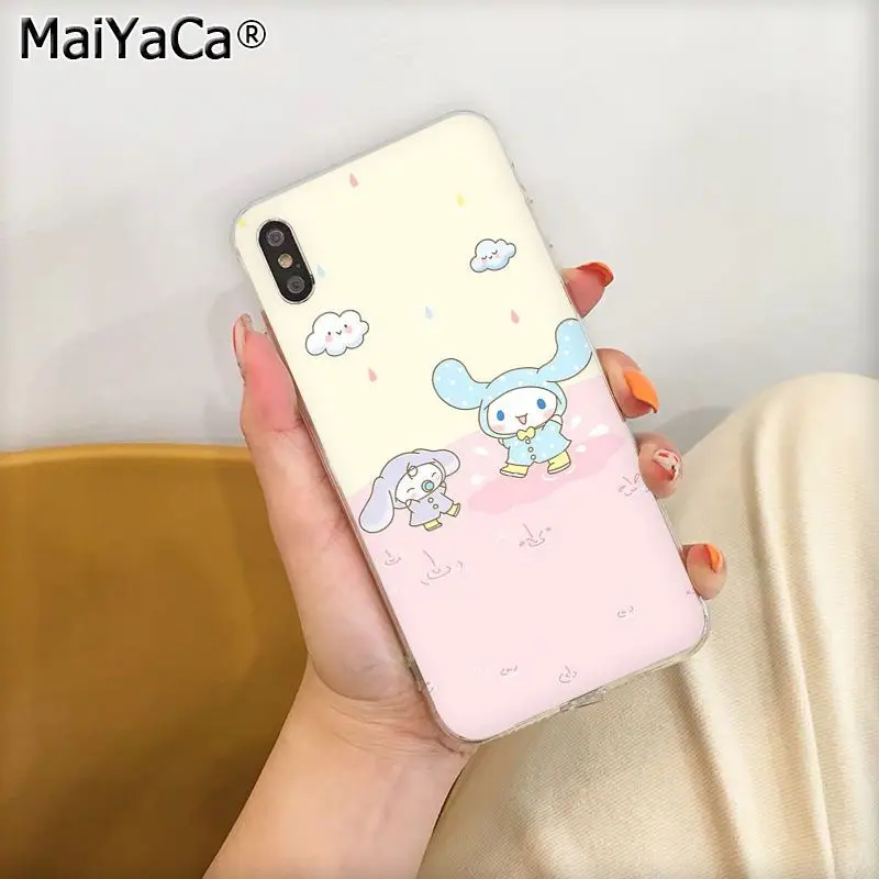 A16 MaiYaCa милый мультфильм cinnamoroll Coque Shell чехол для телефона Apple iphone 11 pro 8 7 66S Plus X XS MAX 5s SE XR чехол для мобильных телефонов - Цвет: A16