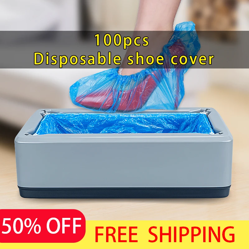 Shoe Cover Machine Automatic Shoe Covers Dispenser, Portable Shoe