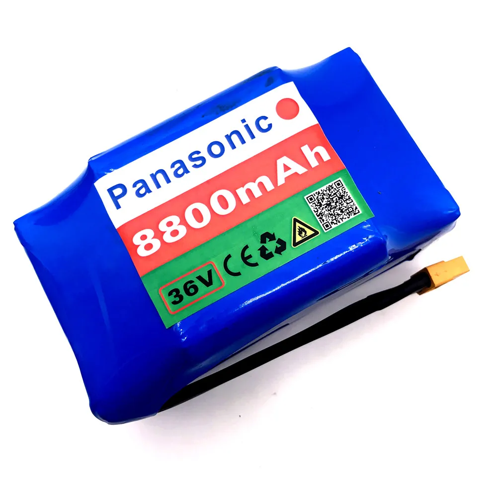 Panasonic 10s2P 36 В литий-ионный аккумулятор 8800 мАч 8.8ah одиночный цикл напряжения ХОВЕРБОРДА батарея