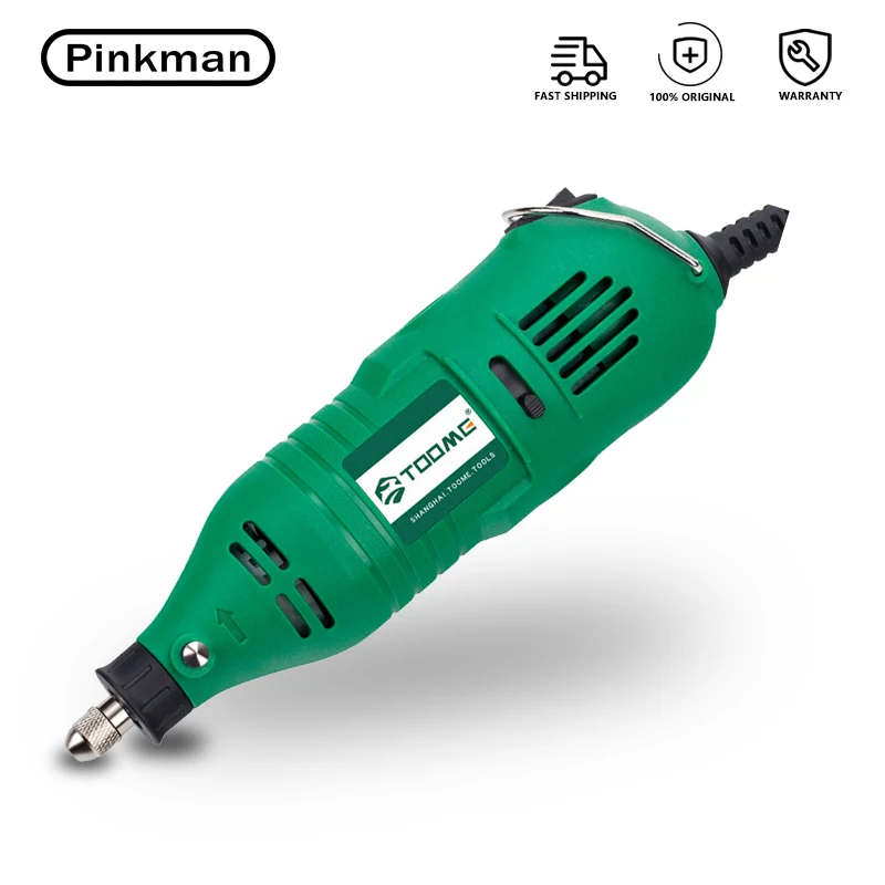 Pinkman Mini Dremel Grinder Electric Drill Engraver Drilling Machine Power Tools Mini Rotary Tool Accessories Set Flexible Shaft
