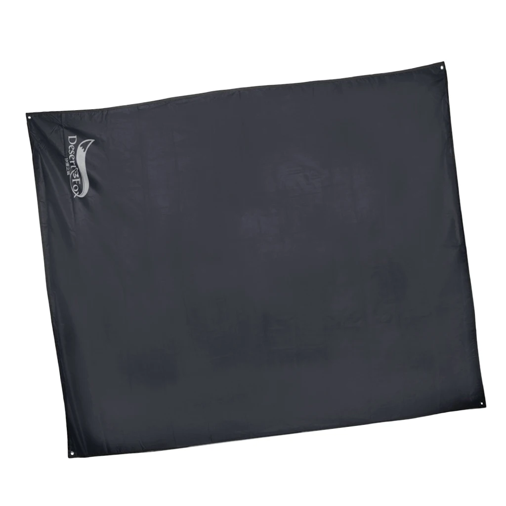 Waterproof Camping Tent Ground Sheet Folding Sunshade Mat Sun Shelter Footprint 82.7inch