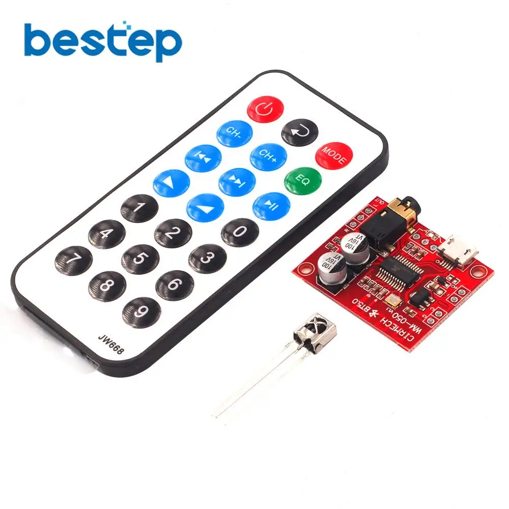 Плата декодера Bluetooth 5 0 DIY аудио модуль приемника без потерь Hi Fi стерео Поддержка