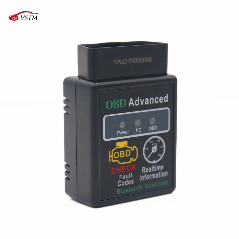 Bluetooth OBD2 OBDII Diagnostic Scanner Tool Code Reader Android PC Diagnose 
