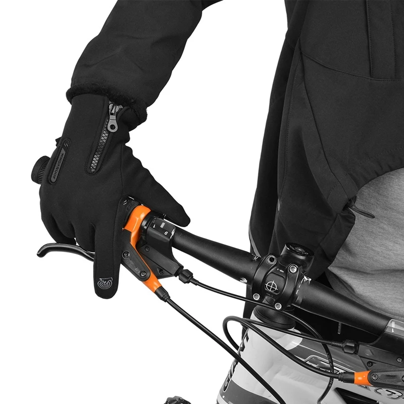 Зимние лыжные термоперчатки для прессования экрана, сноуборда, катания на лыжах, спортивные перчатки для улицы, водонепроницаемые Зимние перчатки для верховой езды