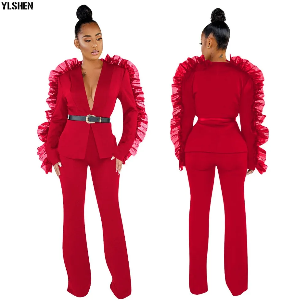 2 Pieces Set African Dresses for Women Dashiki 2019 New Fashion Autumn African Clothes Suits Basin Riche Africa Dress Clothing 23