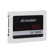 Arealer 2,5 дюйма SSD 8 Гб оперативной памяти, 16 Гб встроенной памяти, 32 ГБ, 64 ГБ, 1 ТБ твердотельный накопитель SSD SATA 3 твердотельный накопитель Высокая Скорость накопитель для настольных белый