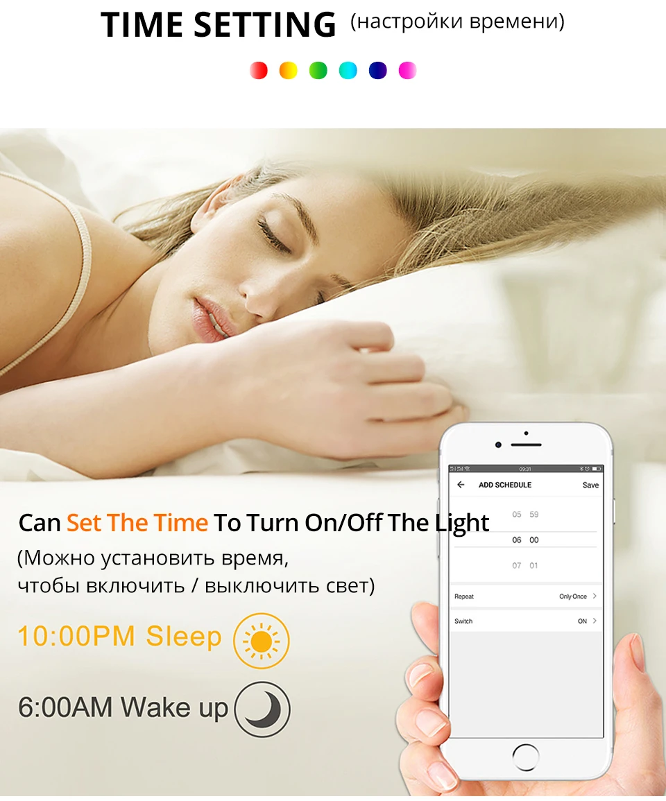 85-265 в умный WiFi светильник 15 Вт RGBW RGBWW приложение управление Bluetooth лампа E27 B22 Wake-Up лампа подходит Amazon Echo Google Assistant