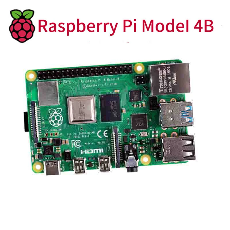 

New upgrade Raspberry Pi 4 Model B PI 4B 1GB/2GB/4GB Board+Power Adapter+Case Box+HDMI Cable.better than raspberry pi 3