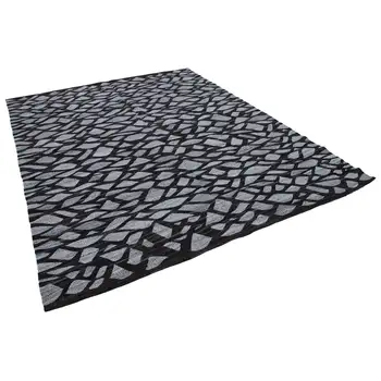 

247x308 Cm Grey Handmade Contemporary Area Rug-8x10 Ft
