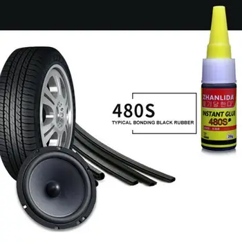 

1PCS 20g 480S Car Rubber Repair Tire Glue Window Waterproof Seal Tire Repair Special Glue Super Glue