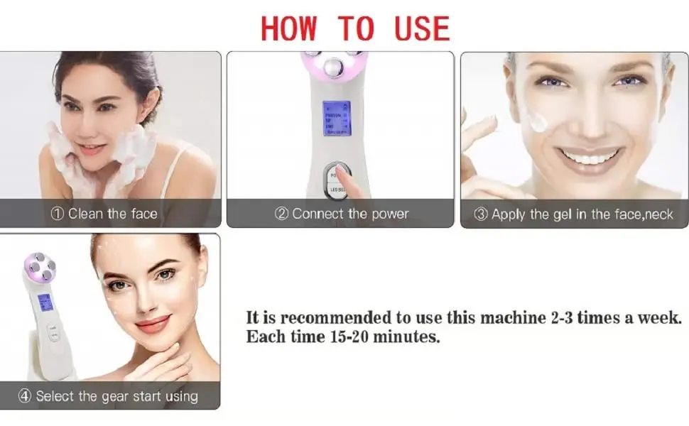 RF Facial machine 5