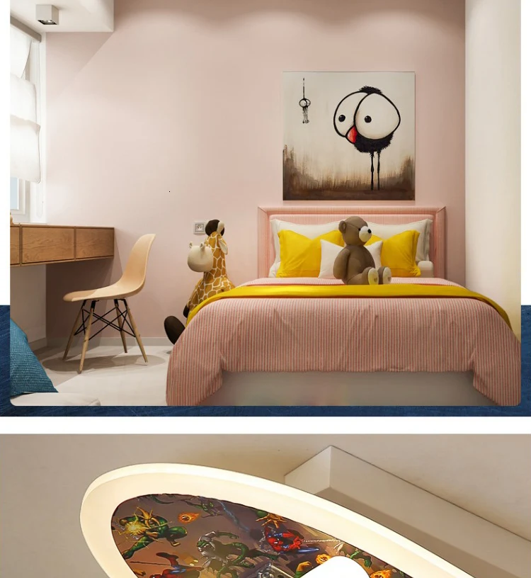 Потолочный светильник, декоративный светильник для спальни, дизайн, подвесной светильник s для дома, детская комната, современный светодиодный потолочный светильник