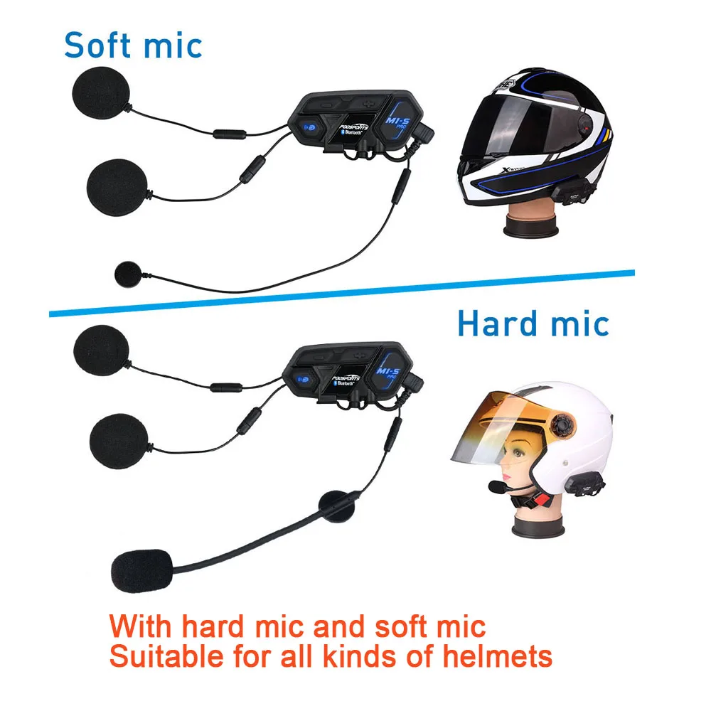 Переговорное устройство для мотоциклетного шлема 2 шт. 2000 м|bluetooth intercom headset|intercom