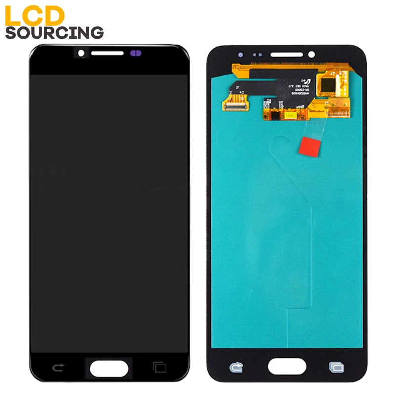 AMOLED 5,2 дюймов для samsung Galaxy C5 C5000 ЖК-дисплей сенсорный экран в сборе дигитайзер для samsung C5 дисплей Замена