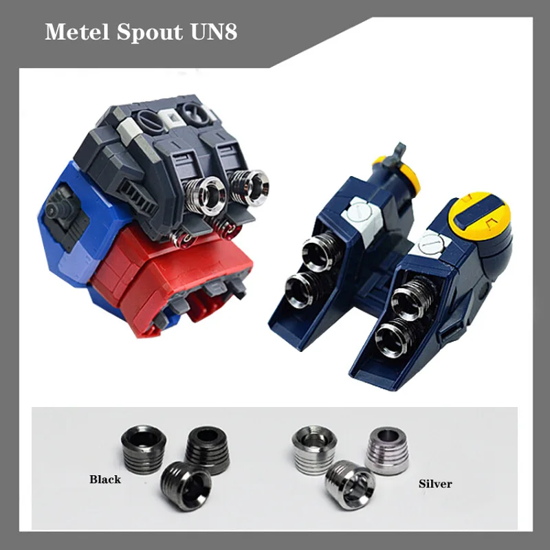 Gundam-modelo militar de Metal, tónico, boquilla de Metal Simple, sistema Universal