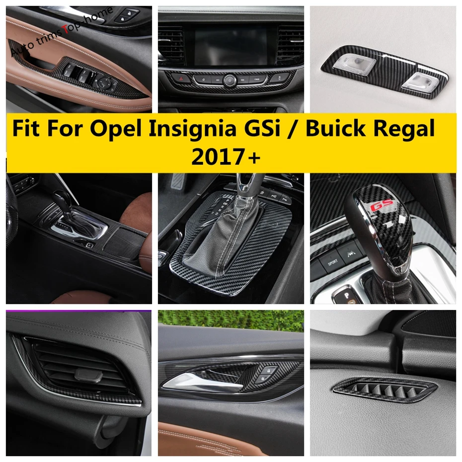 

Window Glass Lift Button / Stalls Gear Shift Box / Door Speaker Cover Trim Fit For Opel Insignia GSi / Buick Regal 2017 - 2023