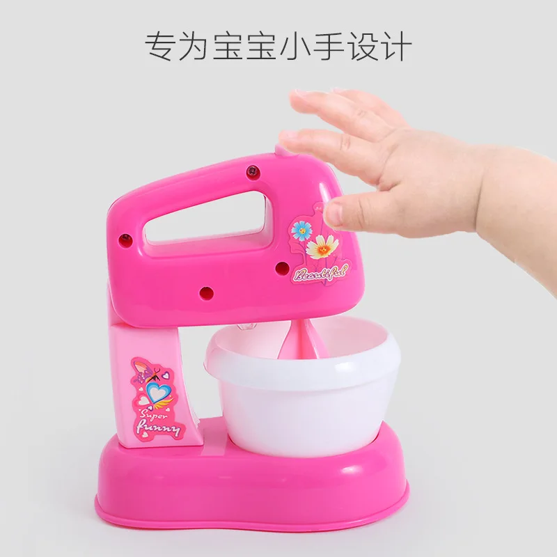 Горячая Маленькая стиральная машина игрушка детский игровой дом кухонный набор модель электрическая маленькая бытовая техника для девочек и мальчиков Электрический