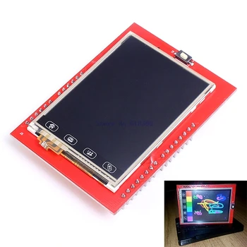 

A7-- For Arduino UNO R3 Mega2560 TFT LCD Touch Screen Display 2.4 inch Shield LCD Module 18-bit 262,000 Different Shades Board